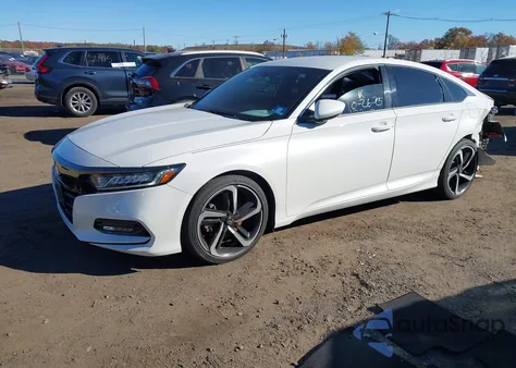 2020 Honda Accord Sport from USA, damaged, VIN 1HGCV1F35LA126232
